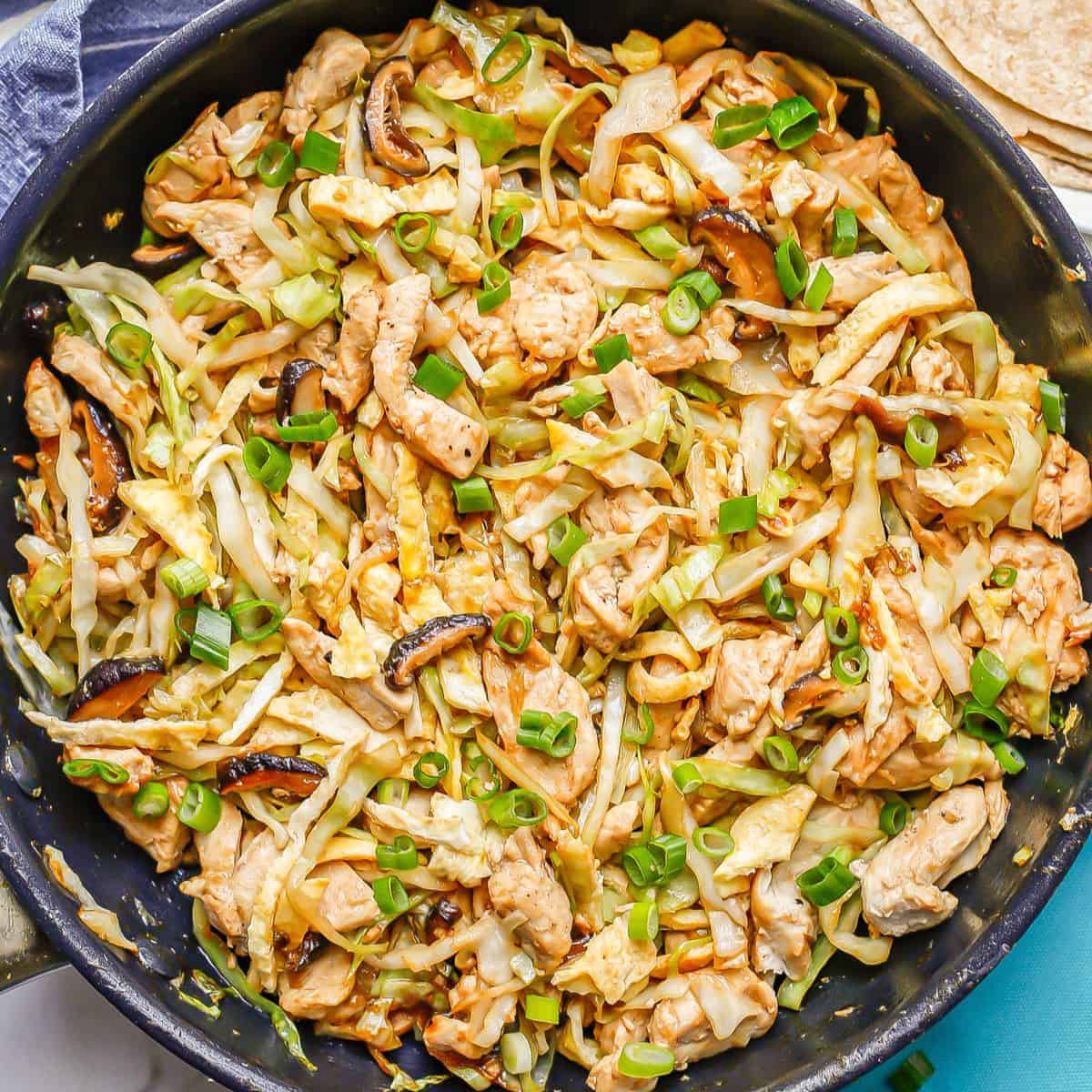 The Easy Homemade Moo Shu Chicken Recipe That Outshines Takeout